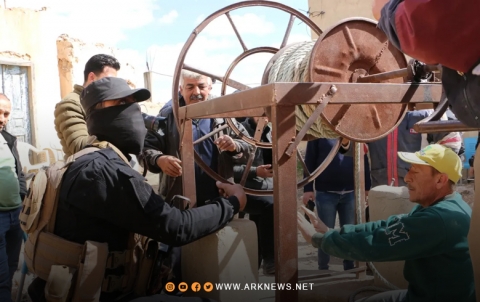 حمص.. العثور على كمية كبيرة من الأسلحة في بئر قديم حمص.. العثور على كمية كبيرة من الأسلحة في بئر قديم