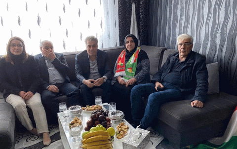 A delegation from the PDK-S visits the family of the martyr Juma Abdul Ghani in Germany A delegation from the PDK-S visits the family of the martyr Juma Abdul Ghani in Germany