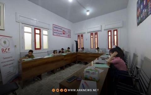 Afrin... Barzani Charity Foundation opens a computer education course for a number of students
