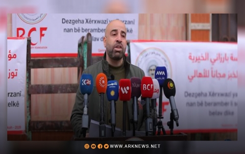 Qamishlo: Barzani Charity Distributes 480,000 Free Bread Bundles to Displaced Families and Residents