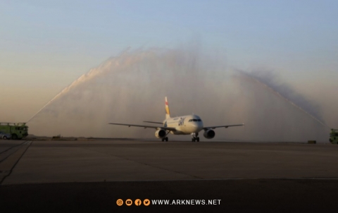 مطار دمشق الدولي يستقبل أول رحلة لشركة طيران من دول الاتحاد الأوروبي 