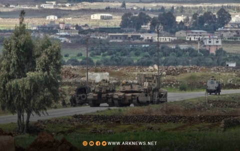 الجيش الإسرائيلي يواصل تجريف حراج منطقة الشحار بريف القنيطرة الجيش الإسرائيلي يواصل تجريف حراج منطقة الشحار بريف القنيطرة