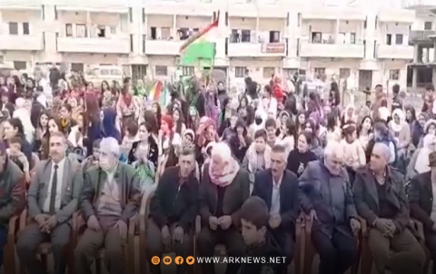 الـENKS يُحيي اليوم العالمي للمرأة في بلدة تربسبيه بريف قامشلو