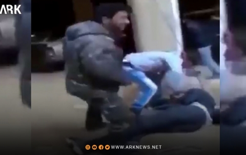بالفيديو.. شبيحة الأسد ترتكب جرائم حرب بحق السوريين 