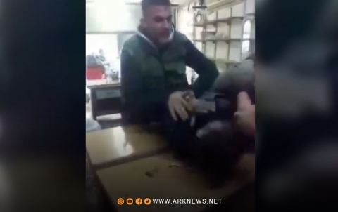 بالفیدیو.. عصابات الأسد تعذب شاب سوري بوحشية 