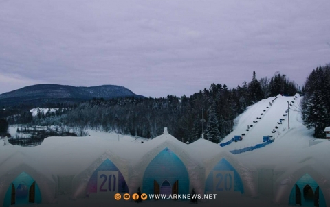 كندا..فندق ساحر شيّد بالكامل من الثلج