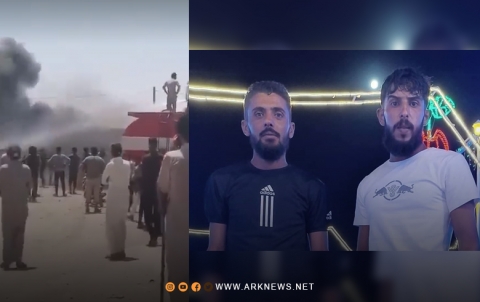 ريف ديرك.. حريق بمحطة وقود يودي بحياة شابين