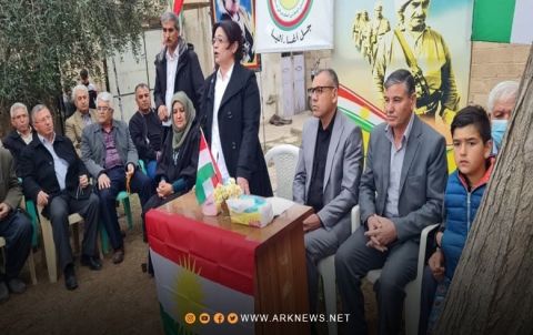 بلدة جل آغا تحيي ذكرى رحيل الملا مصطفى البارزاني الخالد 