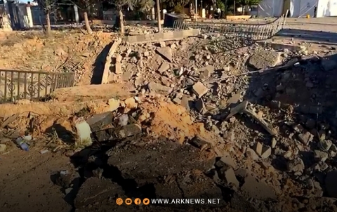 الطائرات الإسرائيلية تستهدف معابر حدودية في منطقة القصير بحمص 