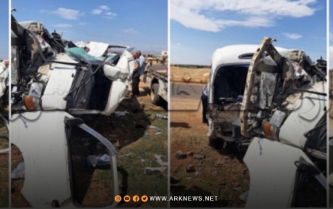 أربعة قتـ.ـلى و15 مصاباً في حادث سير بمدينة حماة أربعة قتـ.ـلى و15 مصاباً في حادث سير بمدينة حماة