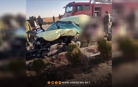 حادث سير يودي بحياة نحو 10 على طريق السلمية – الرقة 