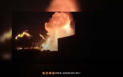 الطيران الإسرائيلي يستهدف عدة مواقع في مدينة حلب 