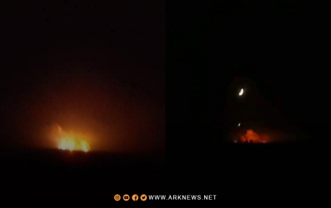 إسرائيل تستهدف مطار الشعيرات العسكري بريف حمص