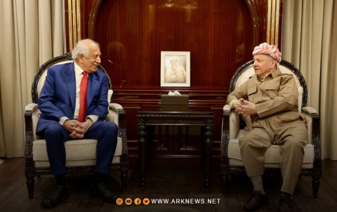 الرئيس بارزاني يستقبل زلماي خليل زاد الرئيس بارزاني يستقبل زلماي خليل زاد