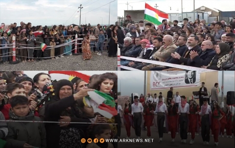 Penaberên kurd li kampa Domîz Newrozê pîroz dikin û hêviyên xwe derdibirînin
