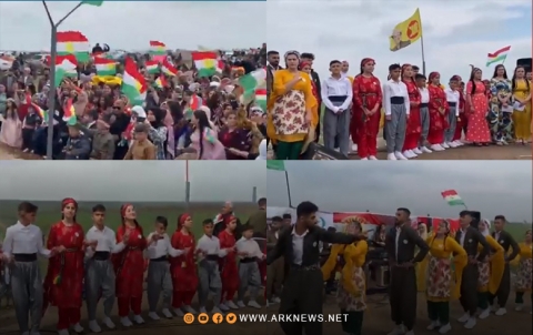 Tirbespî û Sinceq.. Bi beşdarbûneke berfireh, ENKS ahenga Newrozê li Dirêcîkê li dar dixe