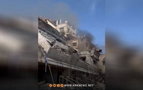 سقوط عدة ضحايا جراء استهداف الجيش الإسرائيلي لأحد المباني بدمشق