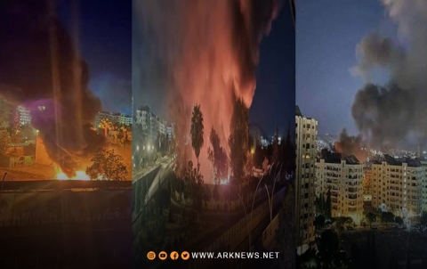 الجيش الإسرائيلي يشن غارات جوية على دمشق وحمص