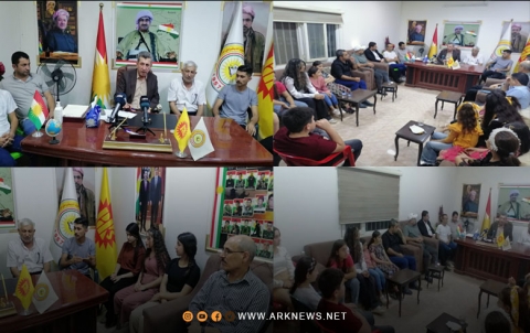 منظمة دوميز للديمقراطي الكوردستاني – سوريا تعقد اجتماعاً لفرقة آزادي للفن والفلكلور الكوردي