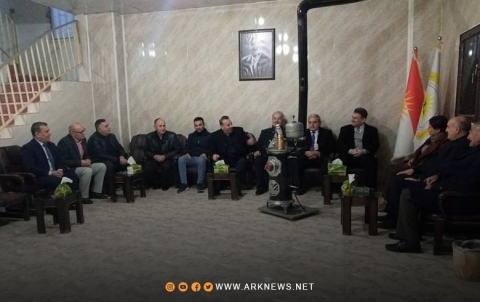 ديرك.. وفد من المجلس الملي السرياني يزور مكتب الديمقراطي الكوردستاني-سوريا