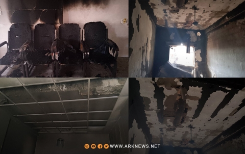 Çekdarên PYD nivîsgeha Partiya Demokrata Kurdistan - Sûriya li bajarê Dêrikê şeva borî şewitand Çekdarên PYD nivîsgeha Partiya Demokrata Kurdistan - Sûriya li bajarê Dêrikê şeva borî şewitand