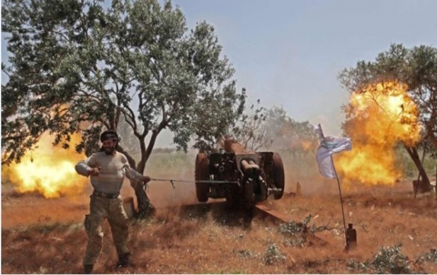 Hasaka: Turkish-backed factions bombarded four villages and positions in the Hasaka countryside