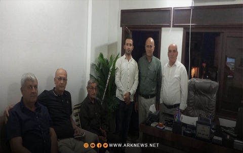 ديرك.. وفد من الديمقراطي الكوردستاني - سوريا يزور المحامي كاجه خليل جانكو بمناسبة افتتاح مكتبه ديرك.. وفد من الديمقراطي الكوردستاني - سوريا يزور المحامي كاجه خليل جانكو بمناسبة افتتاح مكتبه
