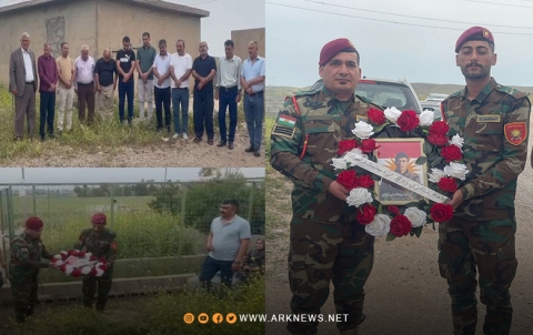 Commemorating the ninth anniversary of the martyrdom of the Peshmerga Ramadan Faisal Hassi