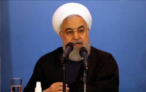 روحاني يشترط إلغاء العقوبات لـ”تطور إيجابي” في العلاقة مع واشنطن 