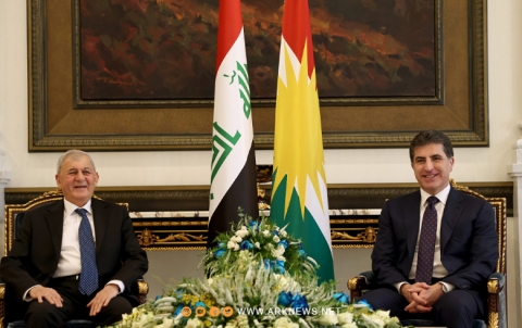 نيجيرفان بارزاني والرئيس العراقي یبحثان الأوضاع في عموم العراق