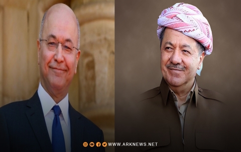 President Barzani Congratulates Barham Salih President Barzani Congratulates Barham Salih