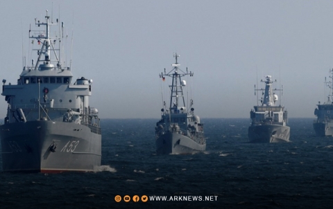 روسيا تجري مناورات بحرية قبالة سواحل مدينة طرطوس بسوريا