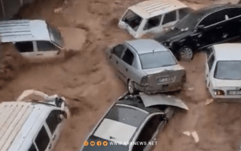 ضحايا إثر فيضانات وسيول في كوردستان تركيا 