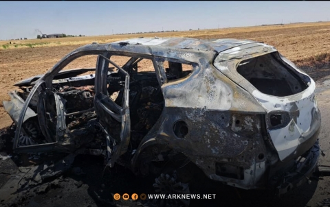 ريف قامشلو.. مسيرة تستهدف سيارة تابعة لقسد