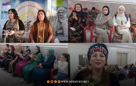 Qamişlo.. Rêxistina Jina Azad Roja Cîhanî ya Jinan vejand