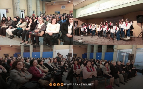 Qamişlo.. ofîsa jin û zaroktiyê ya ENKS beşdarî li ahinga vejandina Roja Cîhanî ya Jinan kir Qamişlo.. ofîsa jin û zaroktiyê ya ENKS beşdarî li ahinga vejandina Roja Cîhanî ya Jinan kir