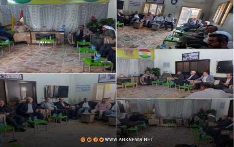 كوباني.. مكتب الديمقراطي الكوردستاني - سوريا يستقبل وفدا من التقدمي