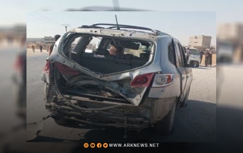 كوباني.. مسيرة تركية تستهدف سیارة تابعة لقوات سوريا الديمقراطية 