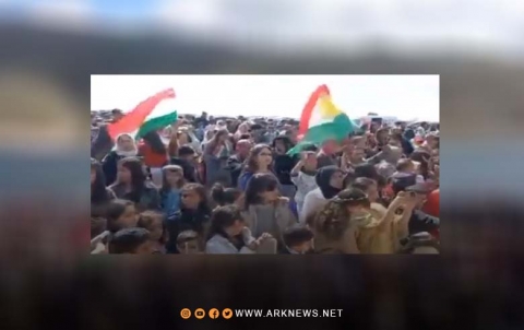 كوباني.. المجلس الوطني الكوردي يحتفل بعيد نوروز في غابة المدینة