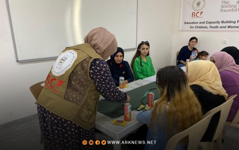 بارزاني الخيرية تفتتح دورة لتعليم الخياطة في مخيم كوركوسك