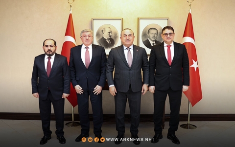فحوى لقاء وفد المعارضة السورية مع وزير خارجية تركيا 