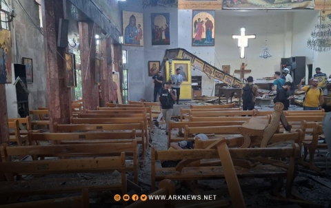 فصيل أنصار السنة يتبنى الهجوم الإرهابي على كنيسة مار إلياس بدمشق