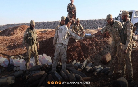 أزالة آلاف الأطنان من مخلفات الحرب في حماة خلال يوم واحد أزالة آلاف الأطنان من مخلفات الحرب في حماة خلال يوم واحد