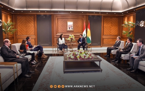 مسرور بارزاني والسفيرة السويسرية يبحثان سبل تعزيز العلاقات بين إقليم كوردستان وسويسرا
