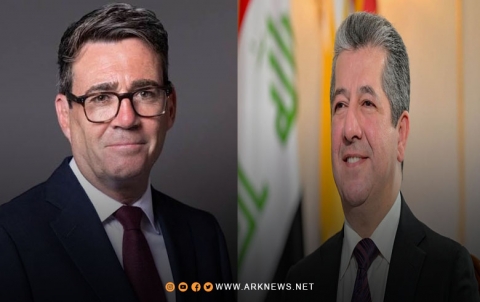 Masrour Barzani Congratulates Andy Burnham on Becoming UK Prime Minister Masrour Barzani Congratulates Andy Burnham on Becoming UK Prime Minister