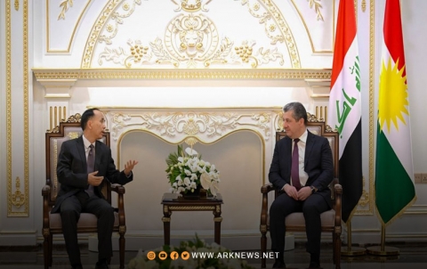 مسرور بارزاني يستقبل القنصل العام لجمهورية الصين الشعبية لدى إقليم كوردستان مسرور بارزاني يستقبل القنصل العام لجمهورية الصين الشعبية لدى إقليم كوردستان
