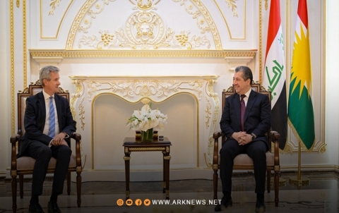 مسرور بارزاني يستقبل ألبريشت فون فيتكه القنصل العام لألمانيا في إقليم كوردستان مسرور بارزاني يستقبل ألبريشت فون فيتكه القنصل العام لألمانيا في إقليم كوردستان
