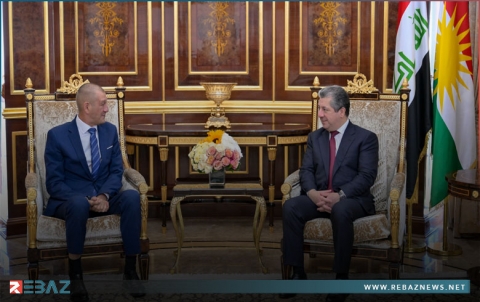 مسرور بارزاني يستقبل إيفان يوريتش سفير كرواتيا لدى العراق مسرور بارزاني يستقبل إيفان يوريتش سفير كرواتيا لدى العراق