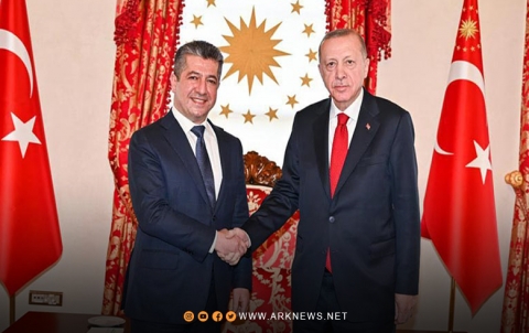 فحوى لقاء مسرور بارزاني ورجب طيب أردوغان 