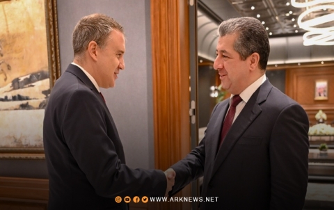 Masrour Barzani Receives Turkish Ambassador to Iraq, Anıl Bora İnan